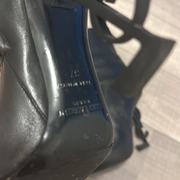 YSL black boot heels - Picture 7 of 7